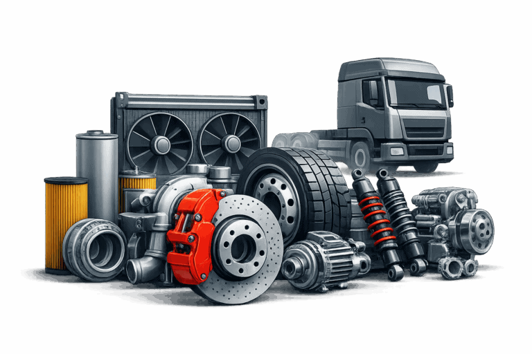 Где купить и как правильно выбирать запчасти для грузовиков