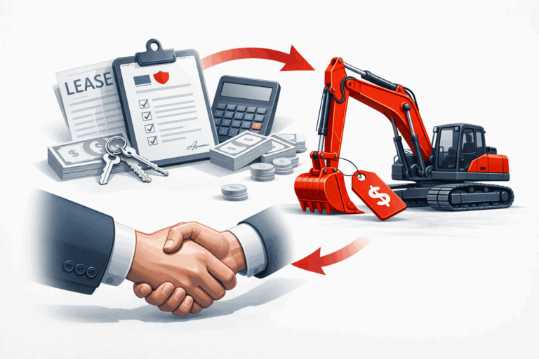 Почему стоит продать спецтехнику перед окончанием лизинга